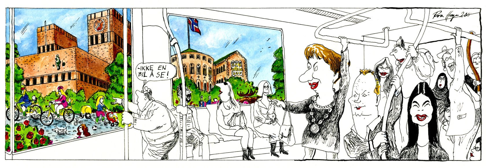 tegning av mennesker