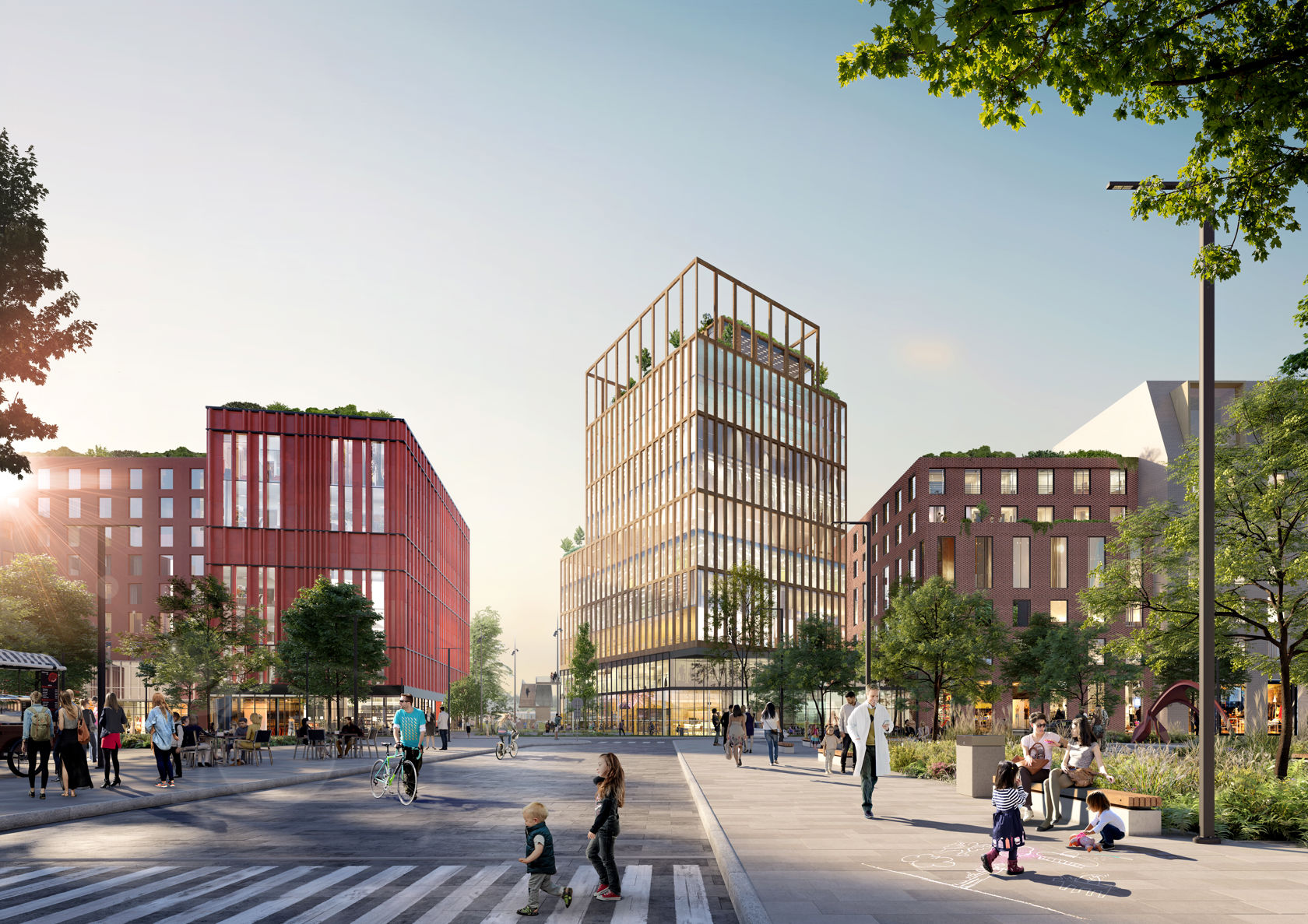 Prosjektet Fjordbyen Lier og Drammen legger opp til 16 000 arbeidsplasser og 16 000 boliger.