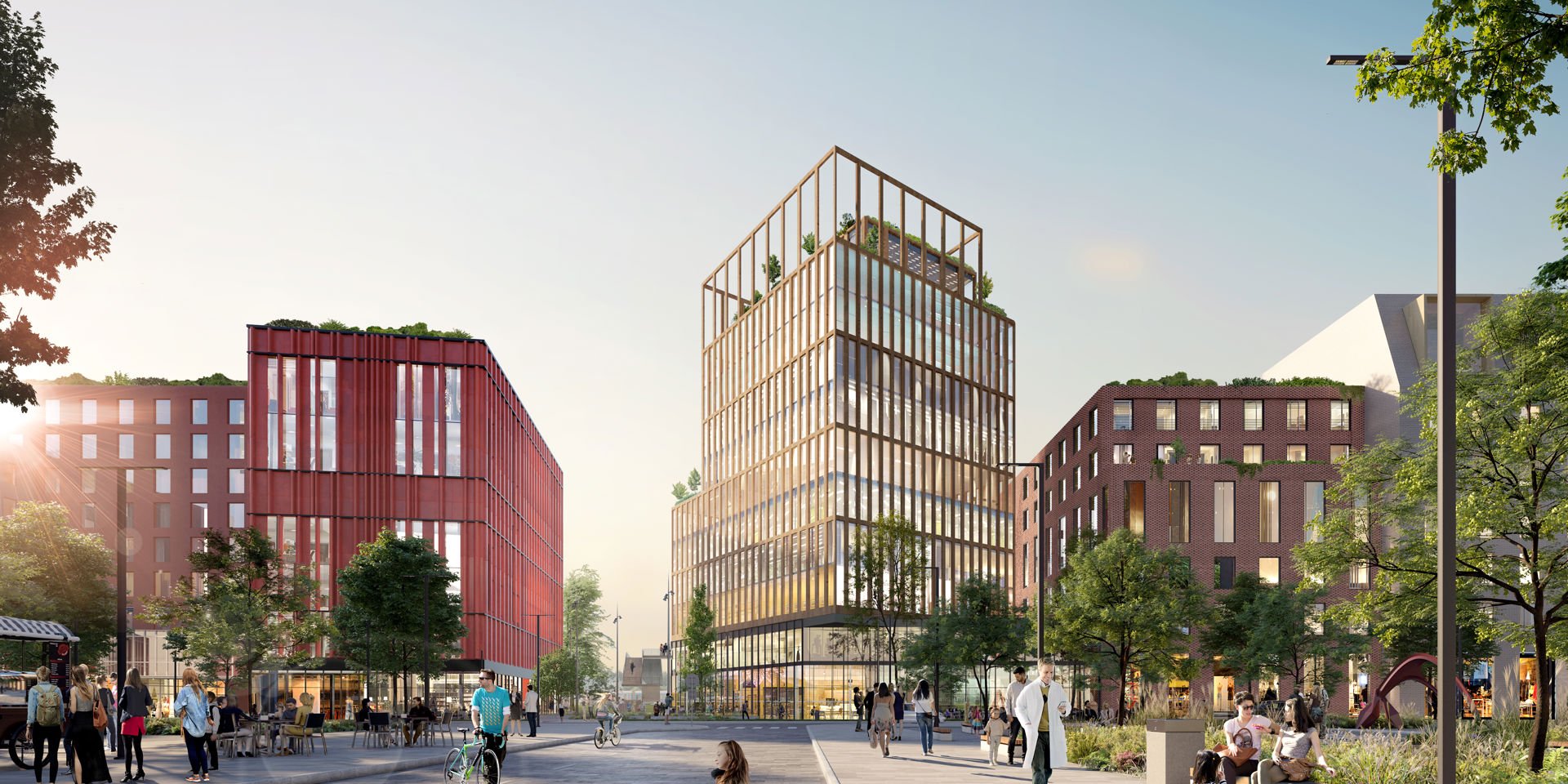 Prosjektet Fjordbyen Lier og Drammen legger opp til 16 000 arbeidsplasser og 16 000 boliger.